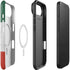 Mexico Flag Distressed iPhone 17 Air Magsafe Impact Case